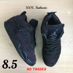 Size 8.5 Air Jordan 4 Retro “Black Cat” 🐈‍⬛ 