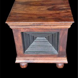 Solid Wood End Table