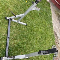 Great half rack fully adjustable