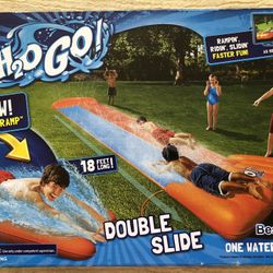 H2OGO! New 18 foot Double Water Slide