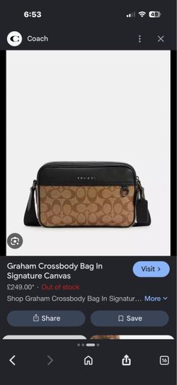 Coach Graham Crossbody Bag