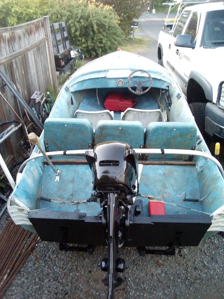 First $500 Takes It 14ft Aluminum Boat 25hp Johnson