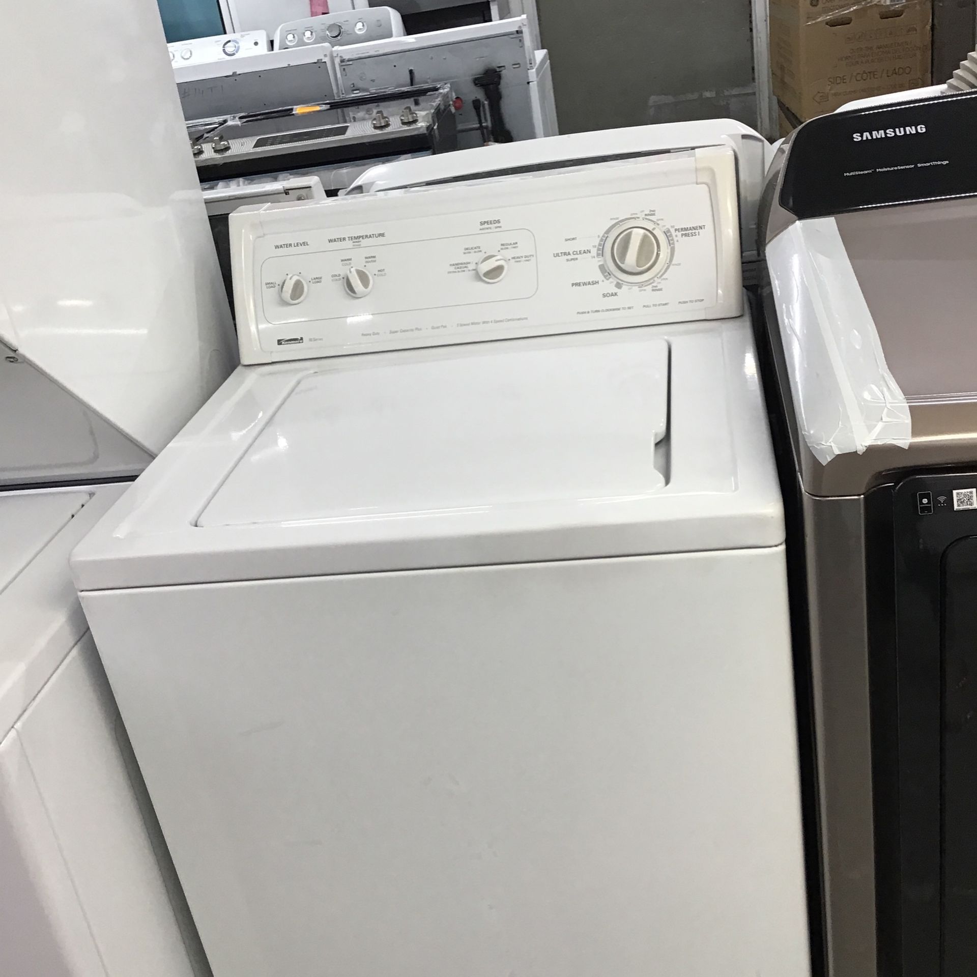 Kenmore Washer . 1 year Warranty