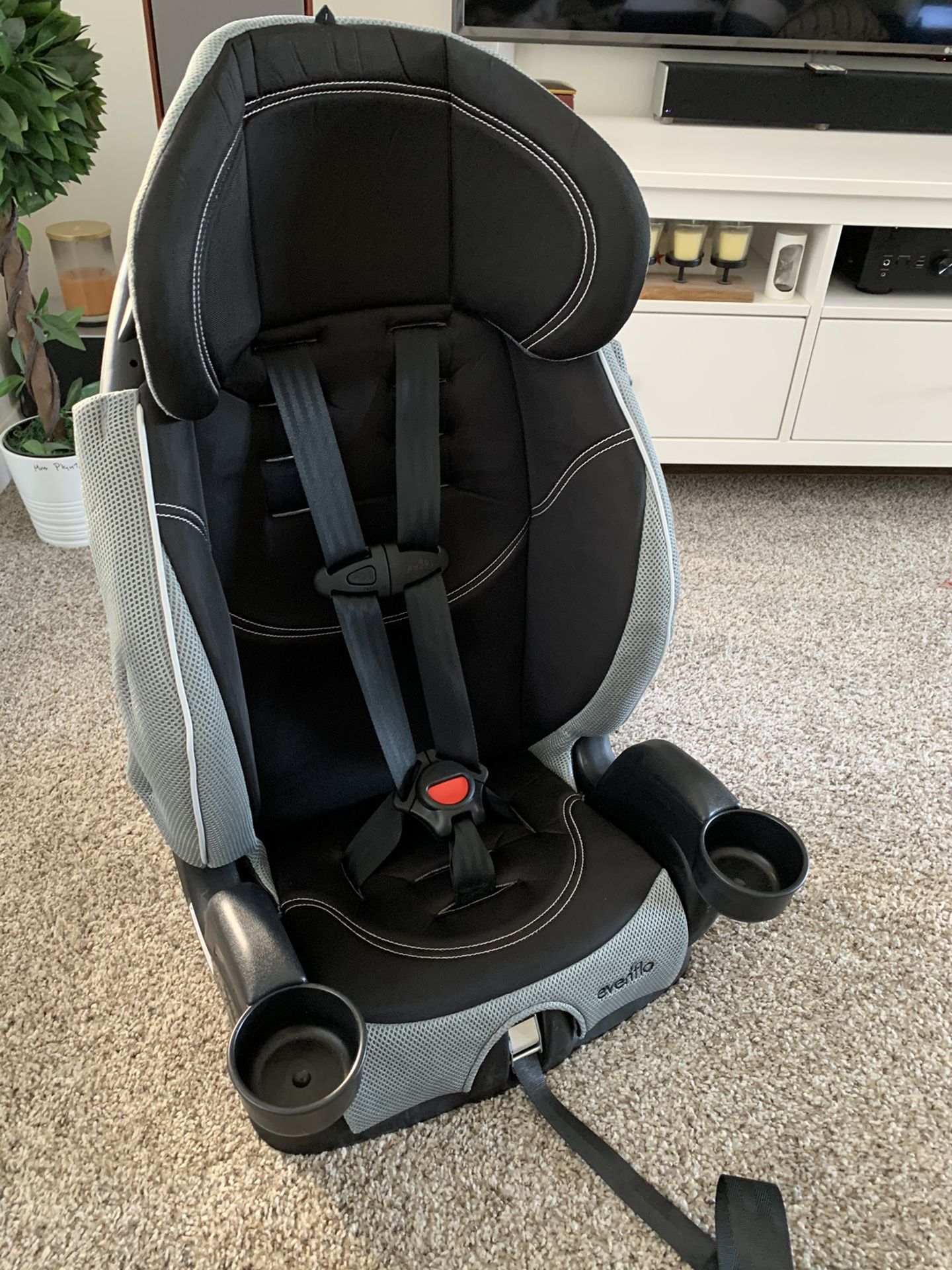 Evenflo Chase XL booster car seat.