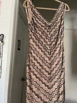 Aidan Matrix Sequin Dress 