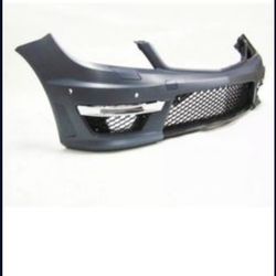 Mercedes W204 C-class 2008-2014 Amg C63 Style Front Bumper Sport Conversion Body Kit Fits C300 C350 C250