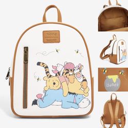Loungefly Disney Winnie The Pooh & Friends Sleeping Mini Backpack 