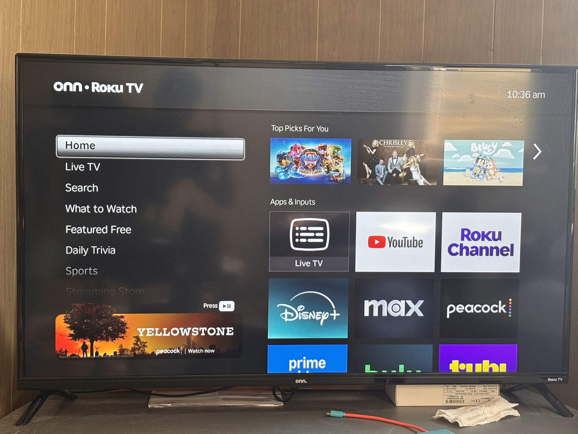 42” Roku tv