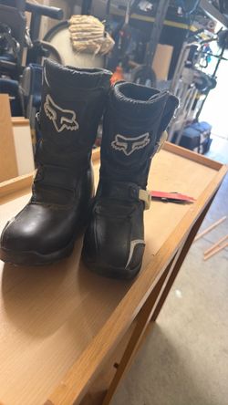 Fox motor cross boots