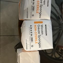 Boxes of brand new gauze let me know if interested