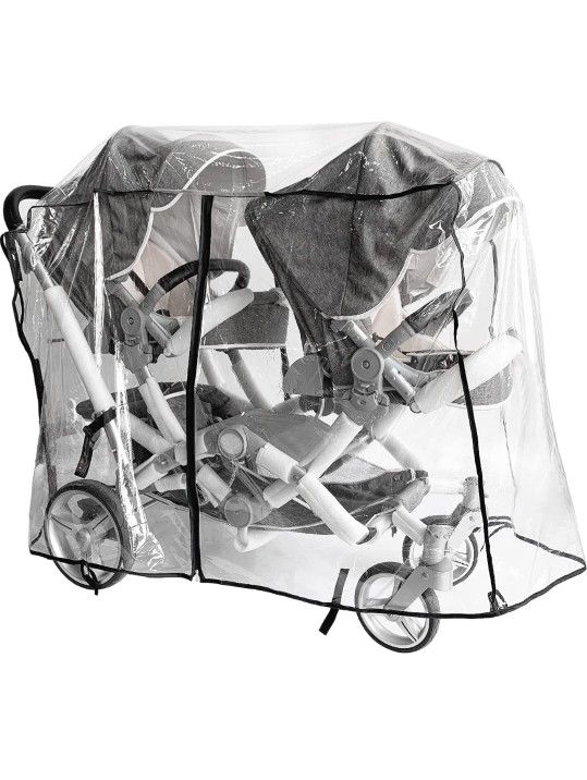 Double Stroller Rain Cover