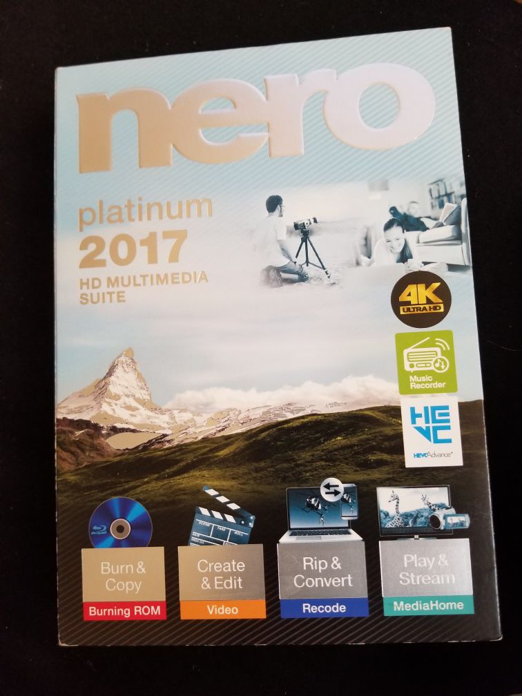 Nero platinum 2017 hd multimedia suite