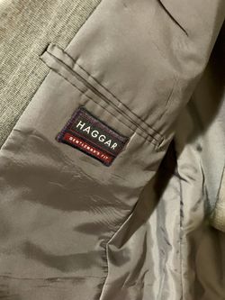 Men’s Coat Suits: Haggar & unsure of other