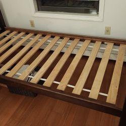Solid Wood Twin Bed Frame