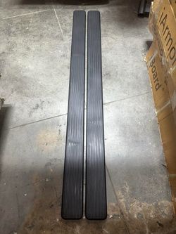 Open Box 11-21 Jeep Grand Cherokee Running Boards Side Steps Black Flat Style