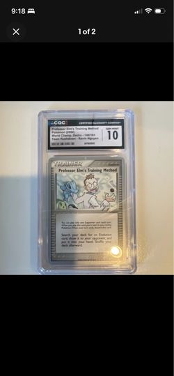 CGC 10 Professor Elm's Training Method 148/165 World Champs 2004 English