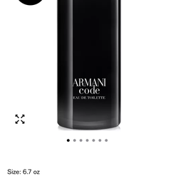 Armani black code