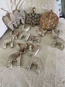 Hobby lobby Christmas Wood ornaments