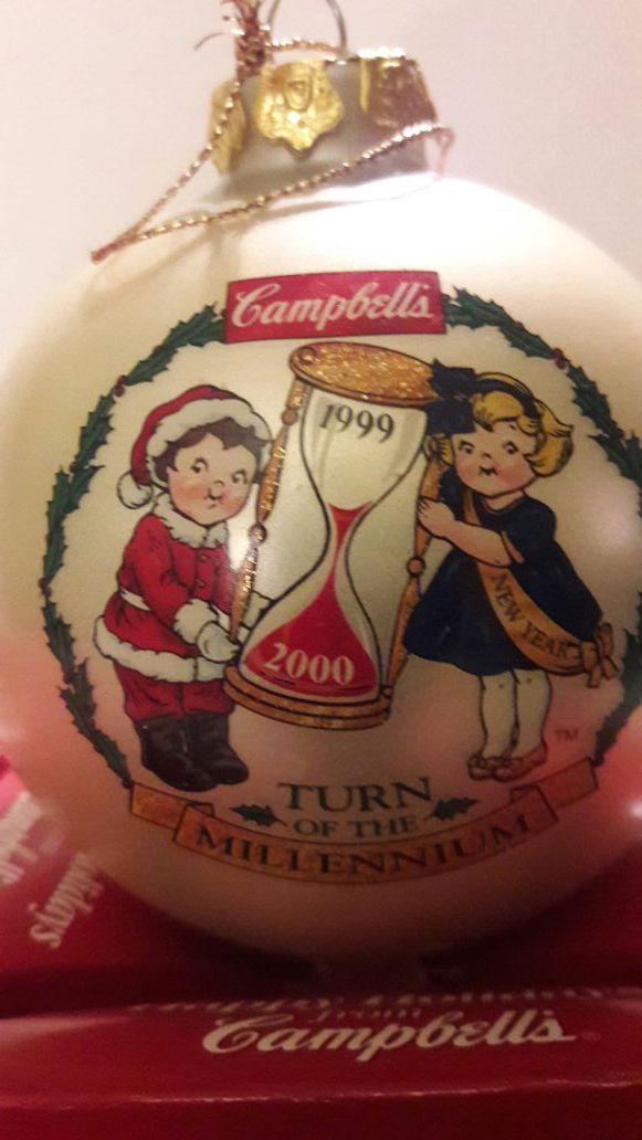 CAMPBELL'S CHRISTMAS ORNAMENTS