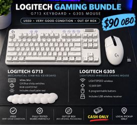Logitech G Wireless Keyboard and Mouse Combo