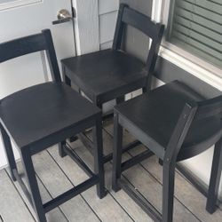 3 IKEA Stools