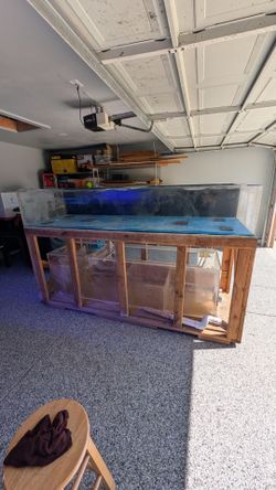 Saltwater Aquarium Large System 96"x 32"x 16" Stand & Sump