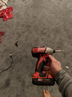 Milwaukee M18 impact drill