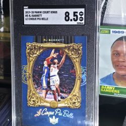 RJ Barrett 2020 Le Cinque Piu Belle Court Kings Graded Beckett 8.5