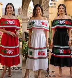 Beautiful Mexican Dress - Vestidos Mexicanos✨Prices Vary - Precios Varian✨