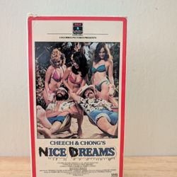 Vintage 1986 Cheech & Chong's Nice Dreams VHS 