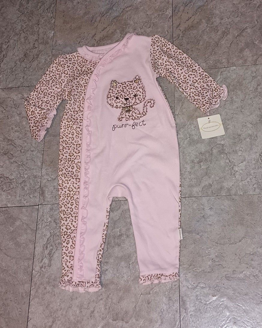 First Moments Baby Girl Onesie