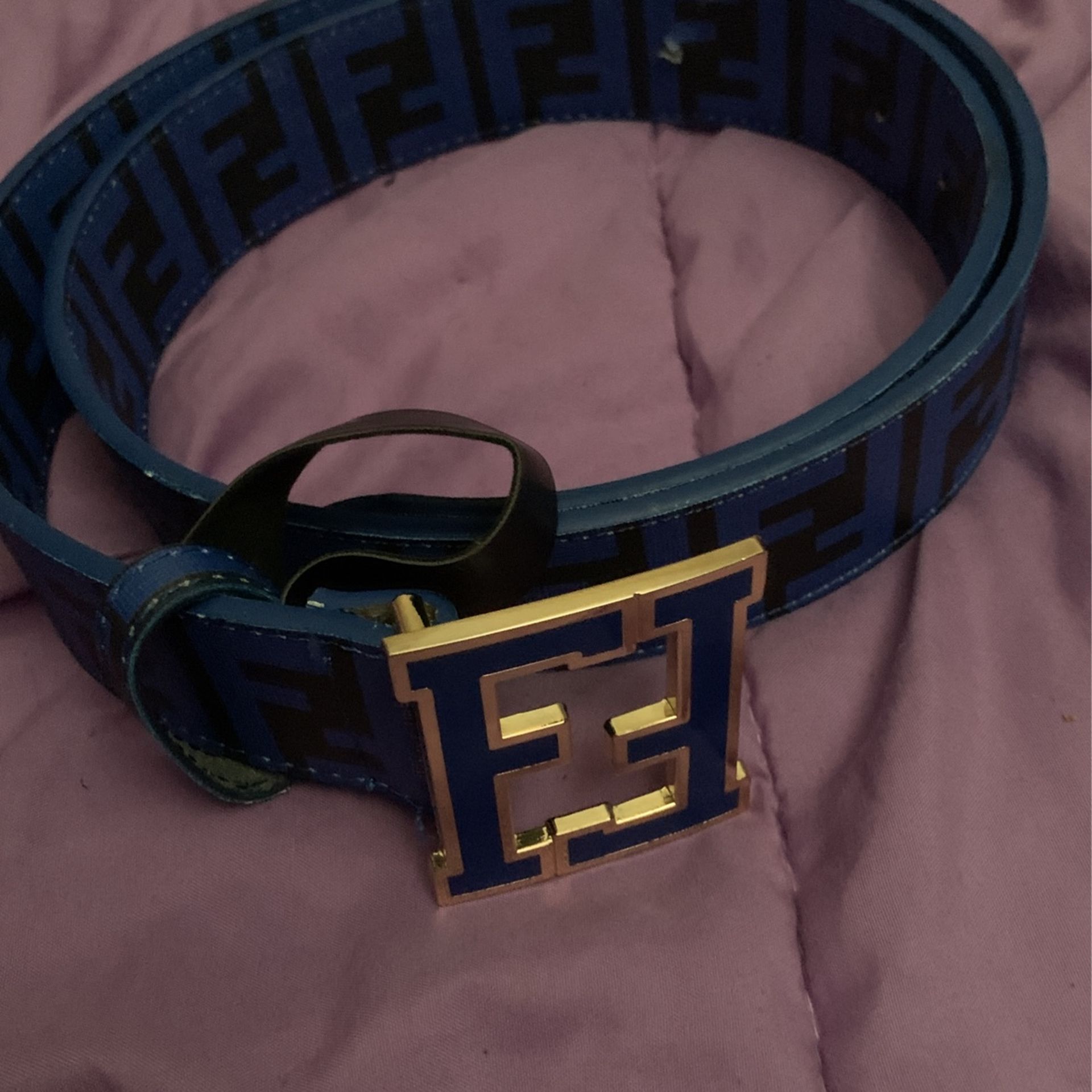 Blue Fendi Belt for Sale in Laveen Village, AZ - OfferUp