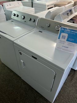 Heavy duty washer and dryer