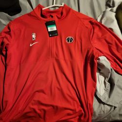 Nike ZIP Up Jacket Xl Washington Wizards