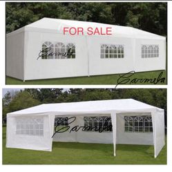 10x30 wedding party tent outdoor canopy teng with 8 side walls white FOR SALE 