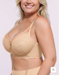 34C AirSlim® Supportive Unlined Lace Underwired Bra