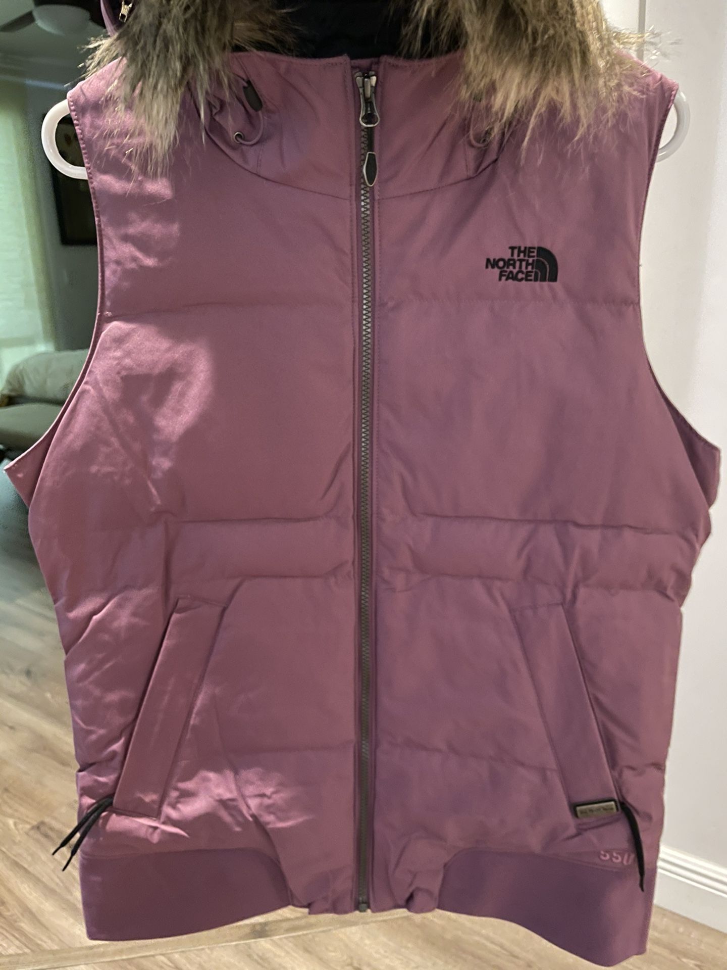 The North Face Sleeveless Jacket Purple
