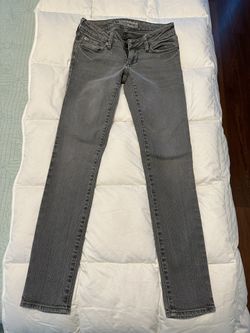 Skinny Jeans - Grey, Size 0s