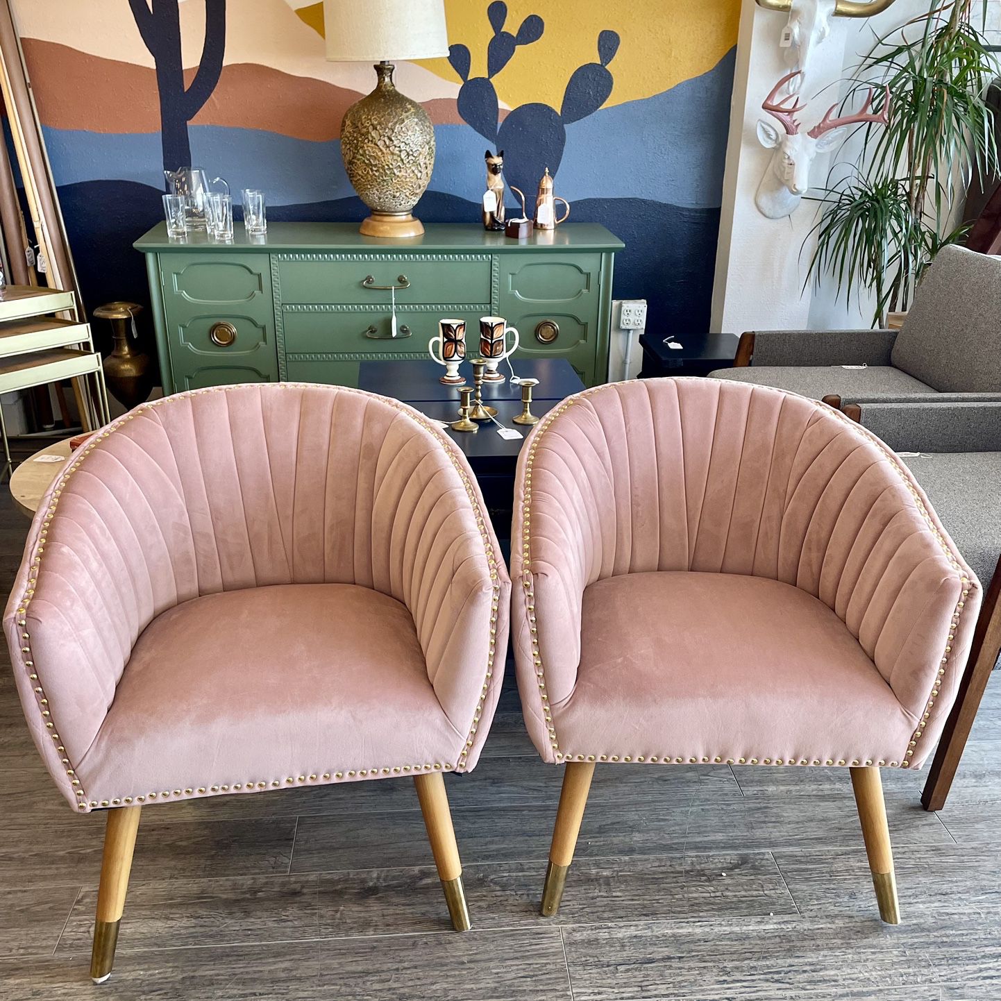New! Pink Accent Chairs $295 Each