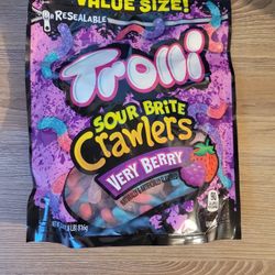 Trolli Sour Brite Crawlers Very Berry! Value Size 1.8 LB