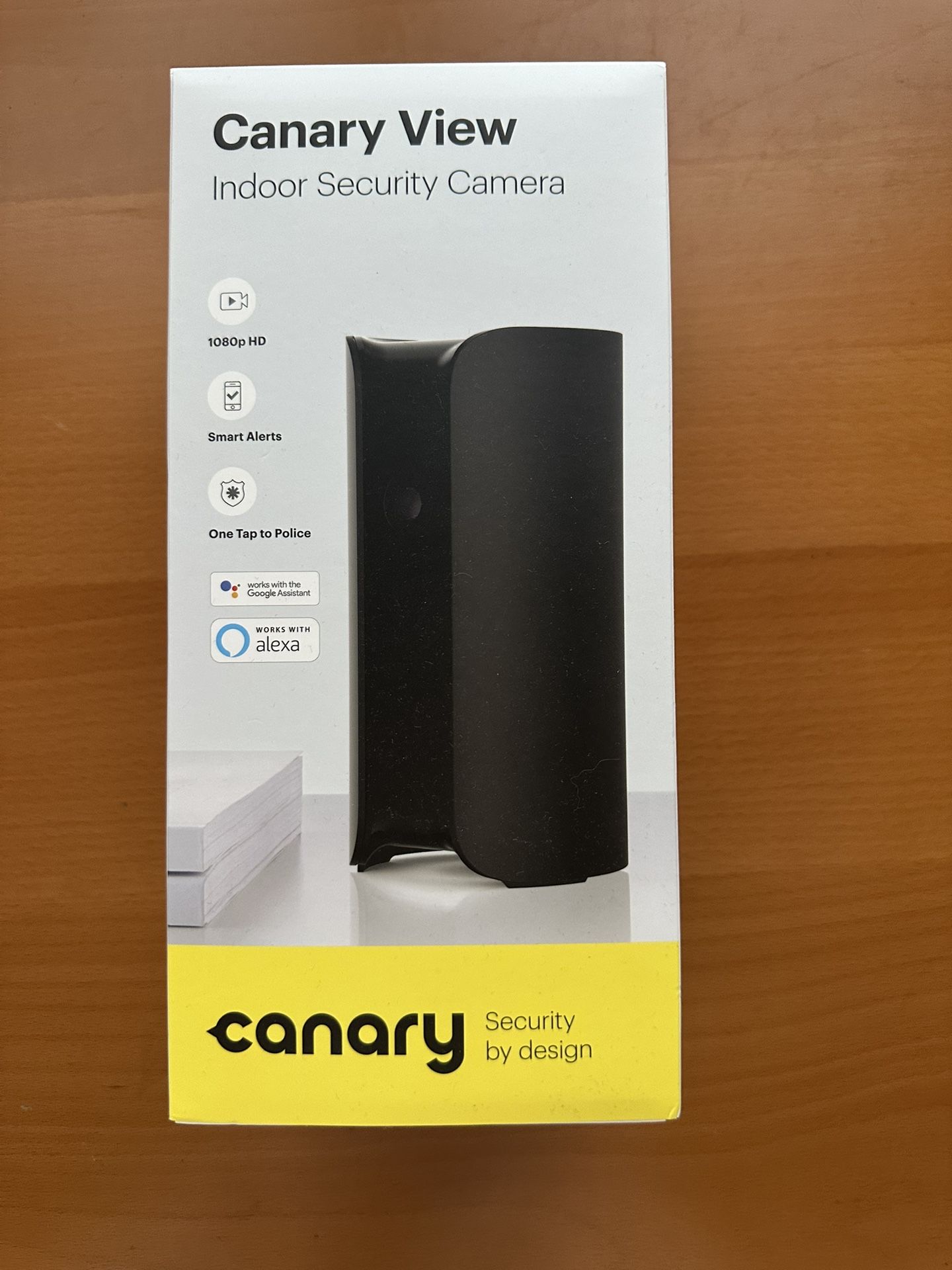 Canary View Indoor Home Security Camera 1080p HD WiFi IP
