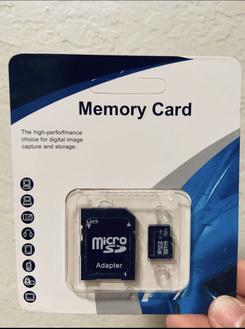8G Memory TF Card SD Adapter Brand new