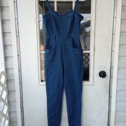 Haute Monde Denim Jumpsuit size Small