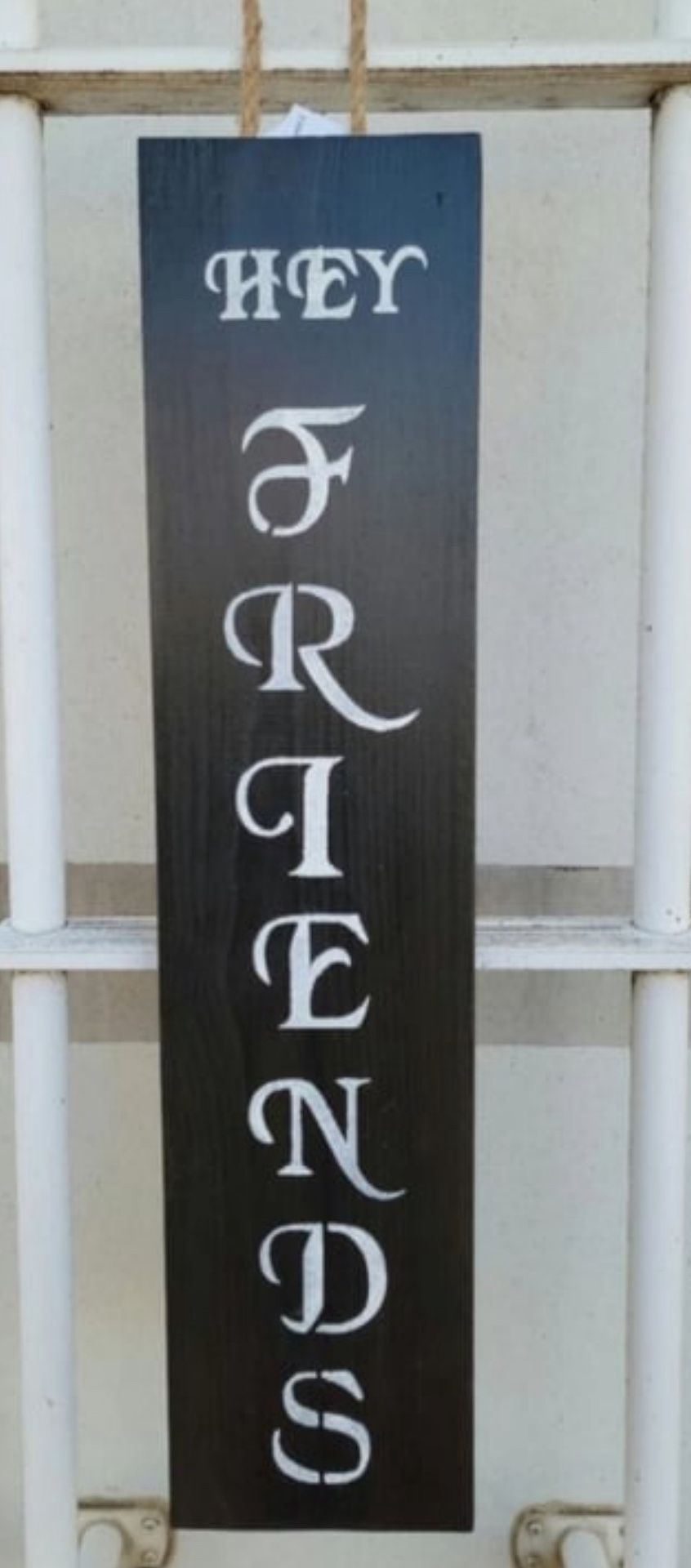 Wooden Hand-Painted Indoor/Outdoor Welcome Sign