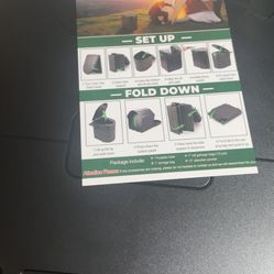 Foldable Portable Toilet