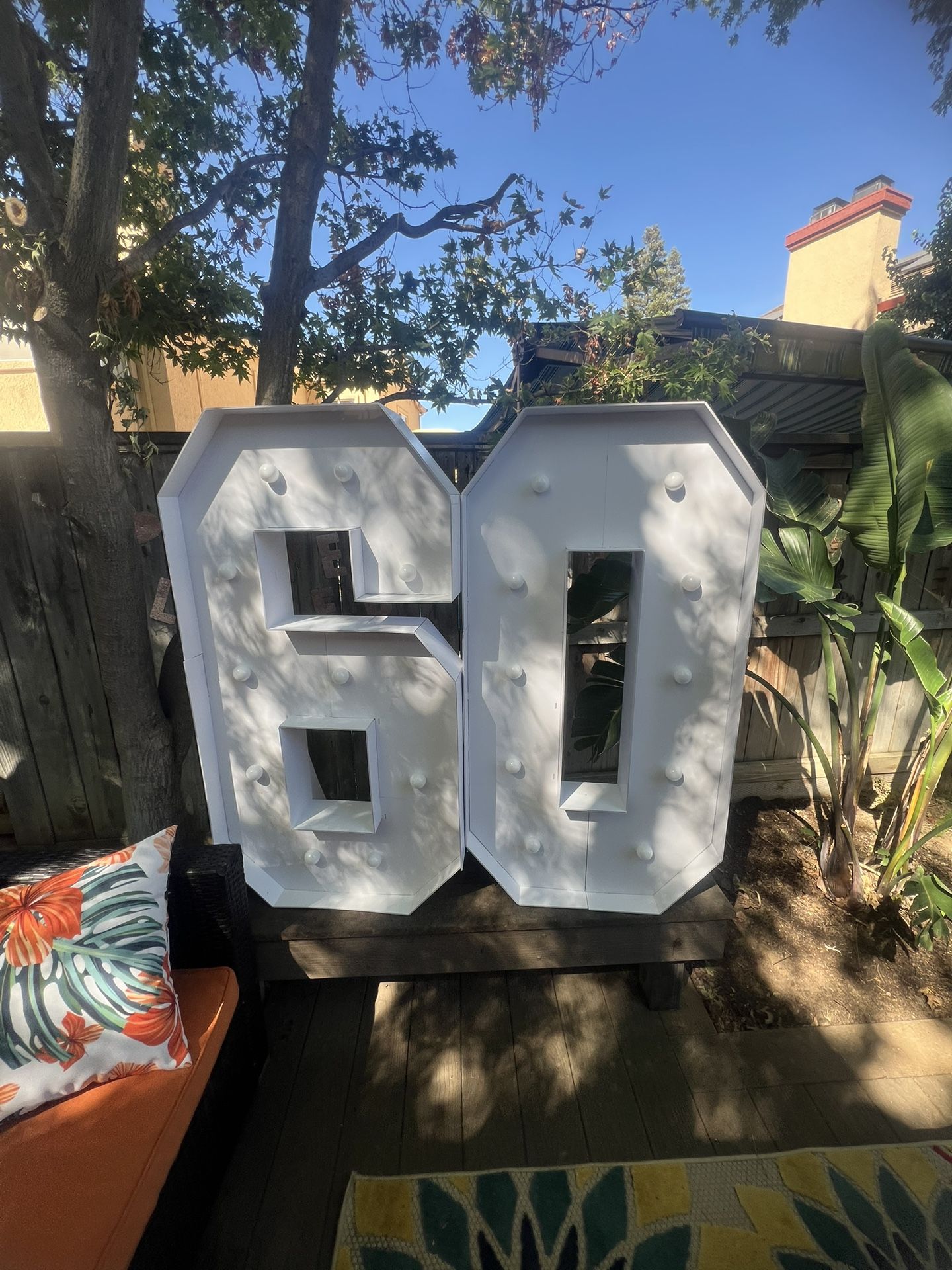 6-0 Lighted Letters 4 Feet
