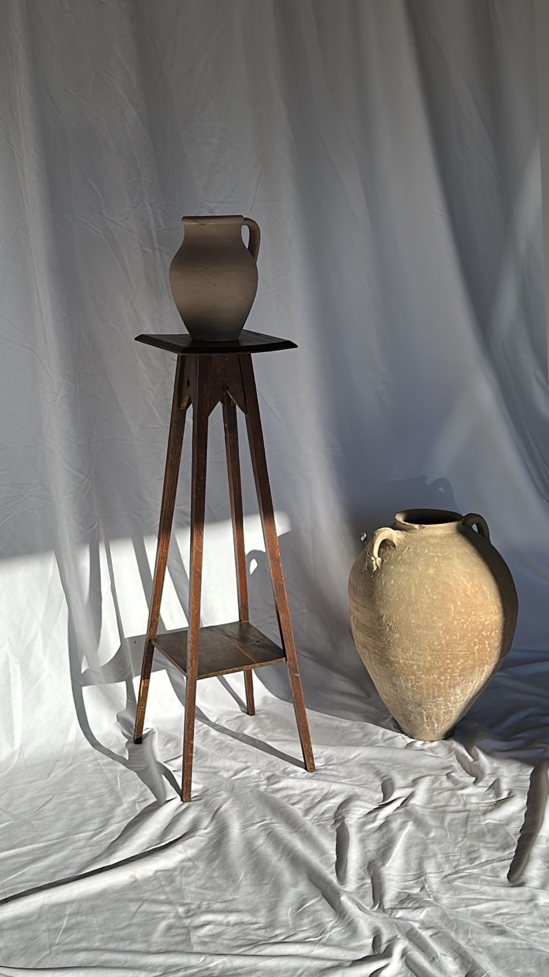 Vintage Primitive Side Table