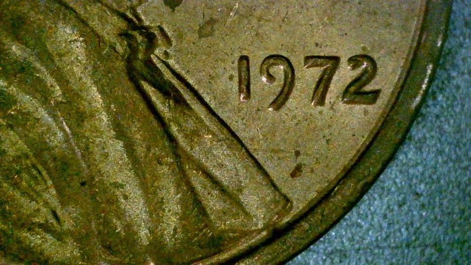 1972 Doubled Ear LINCOLN MEMORIAL CENT