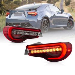 12-20 Toyota 86 GT86 13-20 Subaru BRZ 13-20 Scion FR-S Full LED Tail Lights w/ Sequential Indicators Turn-Vland