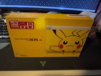 Pikachu Edition Nintendo 3DS XL